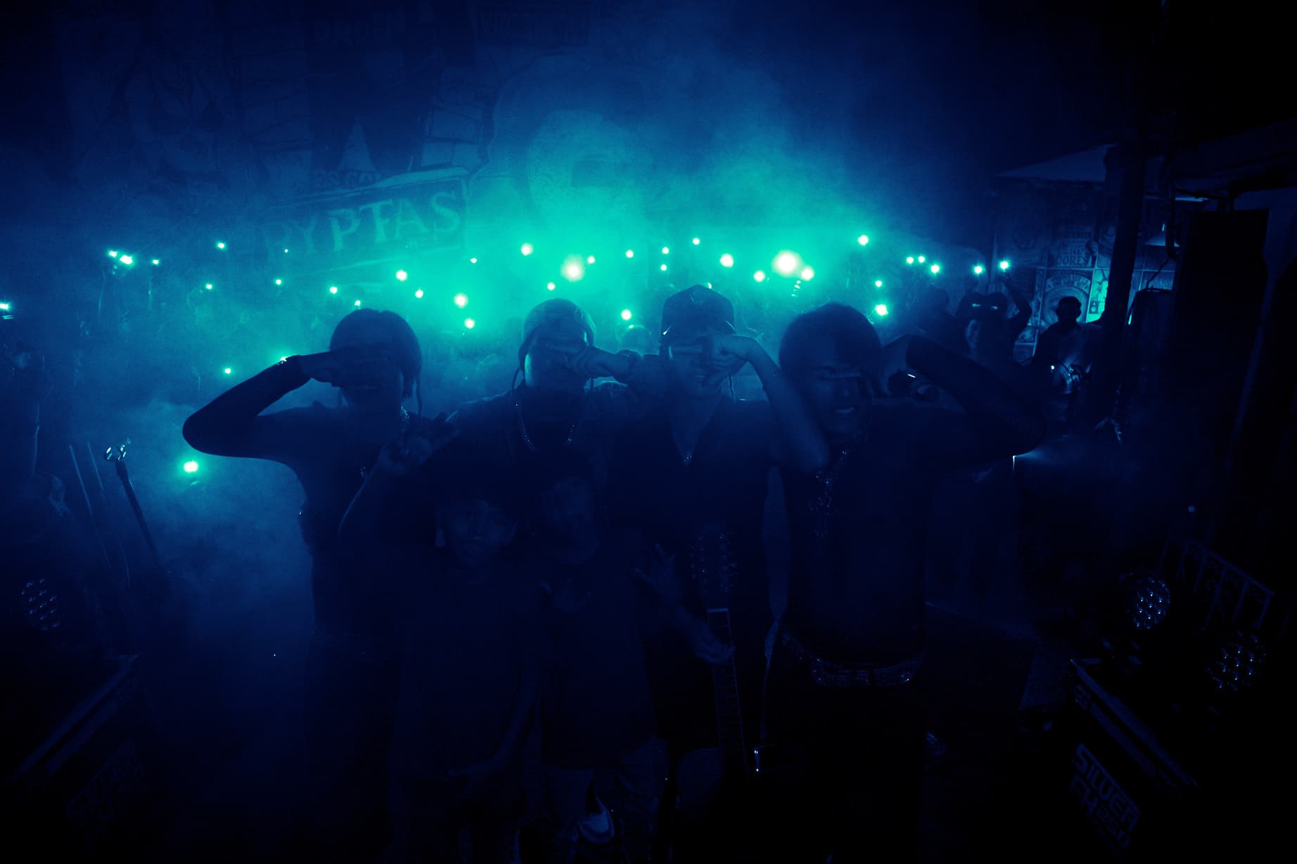 Los 2R con su público